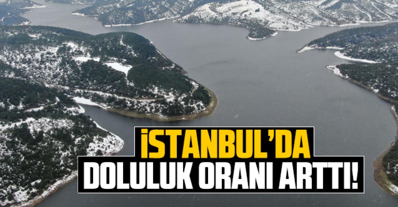 İstanbul'daki barajlarda doluluk oranı yüzde 48.67'ye yükseldi