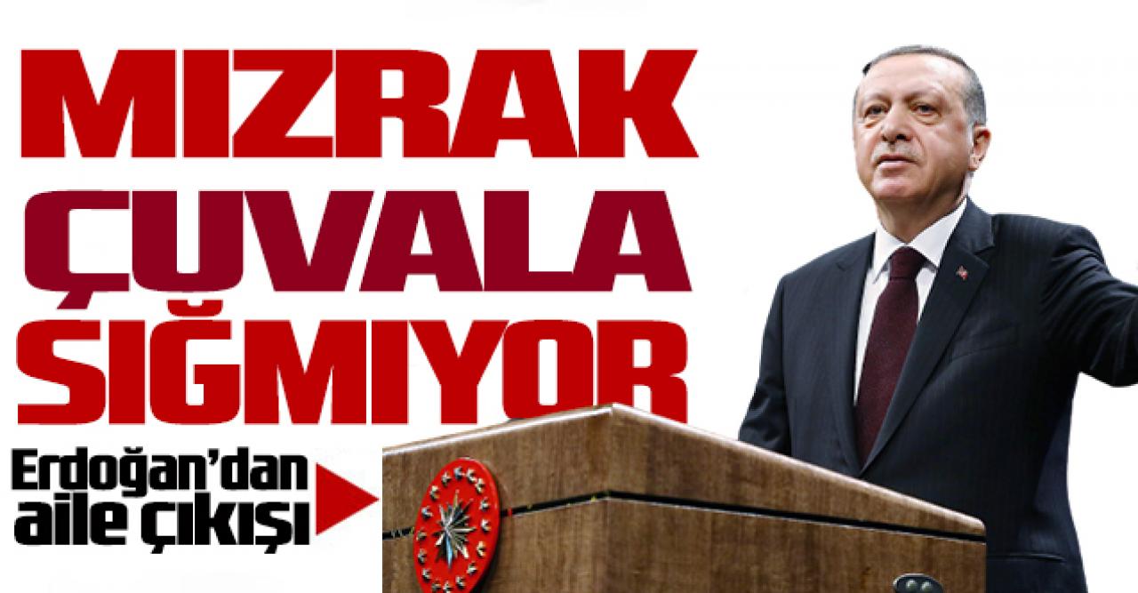 Erdoğan: Nüfus artış hızımız düştü