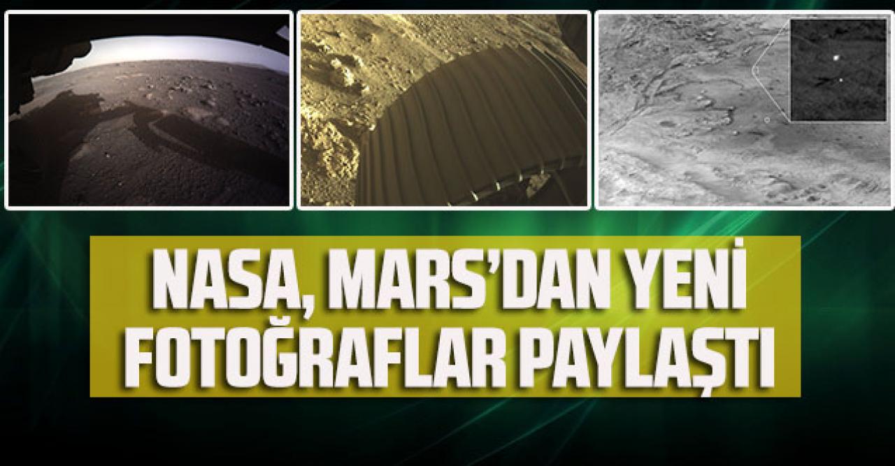 NASA, Mars'tan yeni fotoğraflar paylaştı