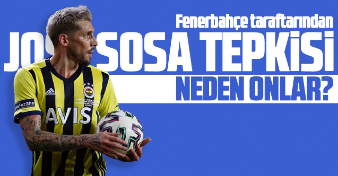 Fenerbahçe taraftarından Jose Sosa tepkisi: Neden onlar?