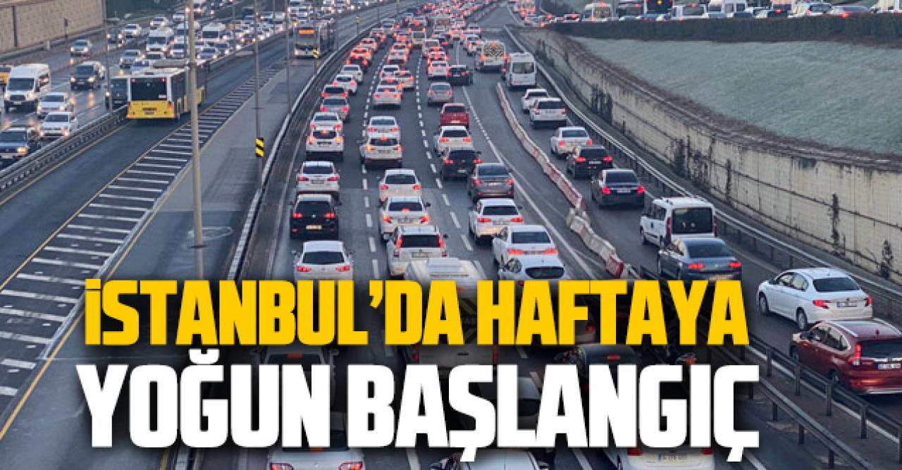 15 Temmuz Şehitler Köprüsü'nde yeni haftaya yoğun başlangıç