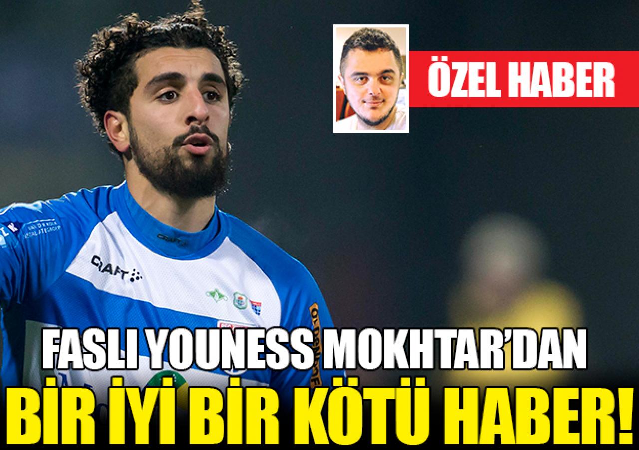 Youness Mokhtar'dan Trabzonspor'a bir iyi bir kötü haber