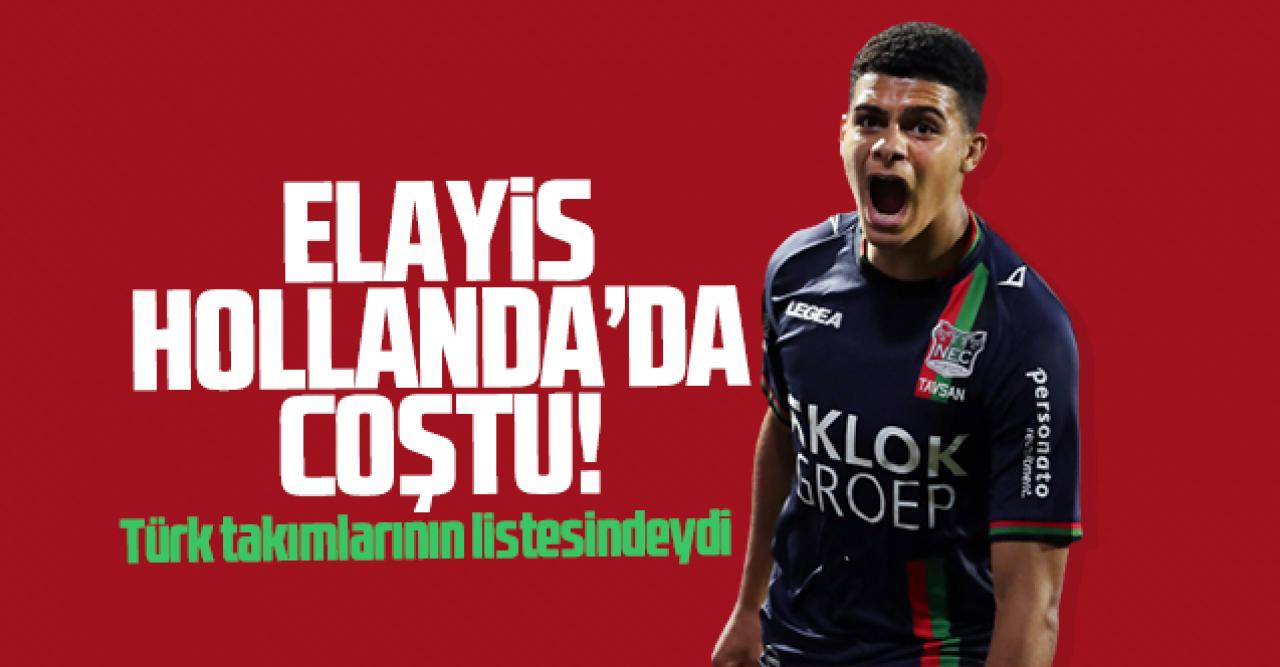 Elayis Tavşan Hollanda'da coştu! Süper Lig takımlarının listesindeydi...