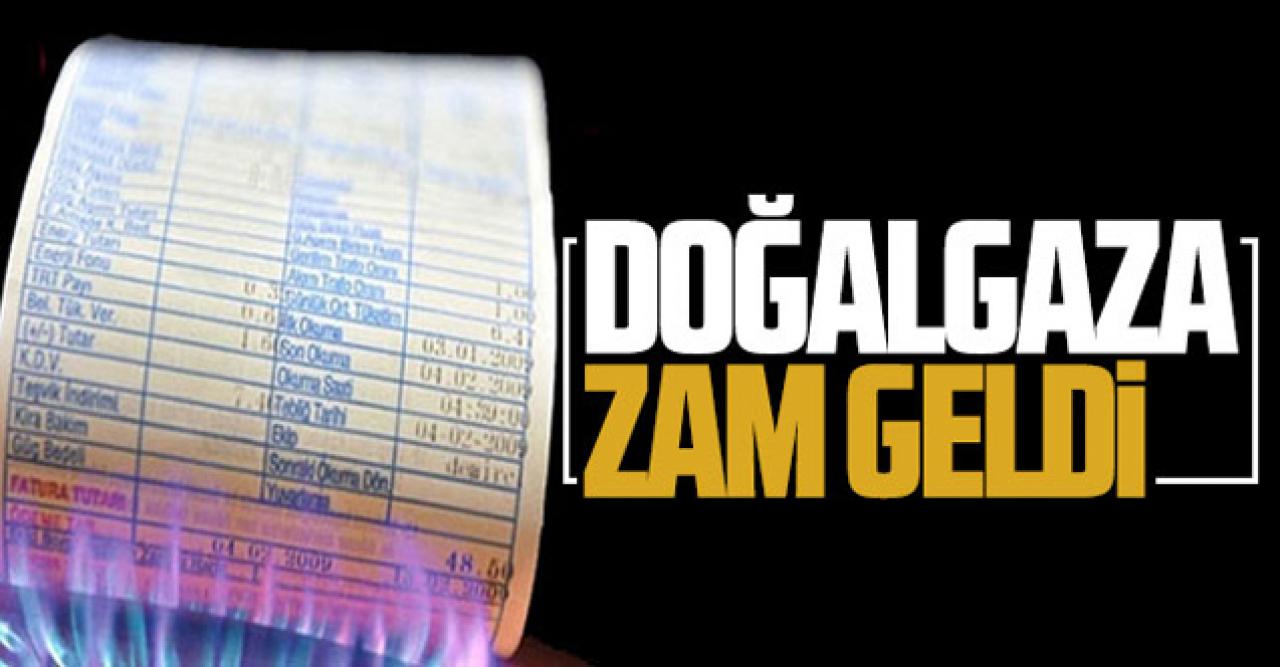 Doğalgaza mart ayından itibaren yüzde 1 zam