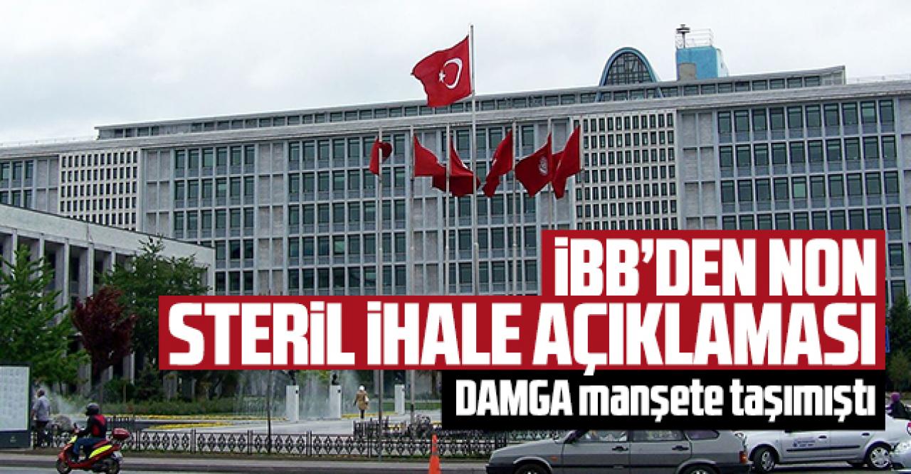 İBB'den non steril eldiven açıklaması