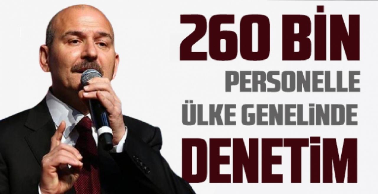 Yarın 260 bin personelin katılımıyla ülke genelinde denetim gerçekleşecek