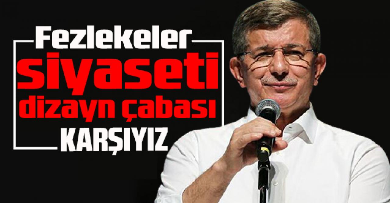 Davutoğlu: Ortada insan haklarına saygı yok