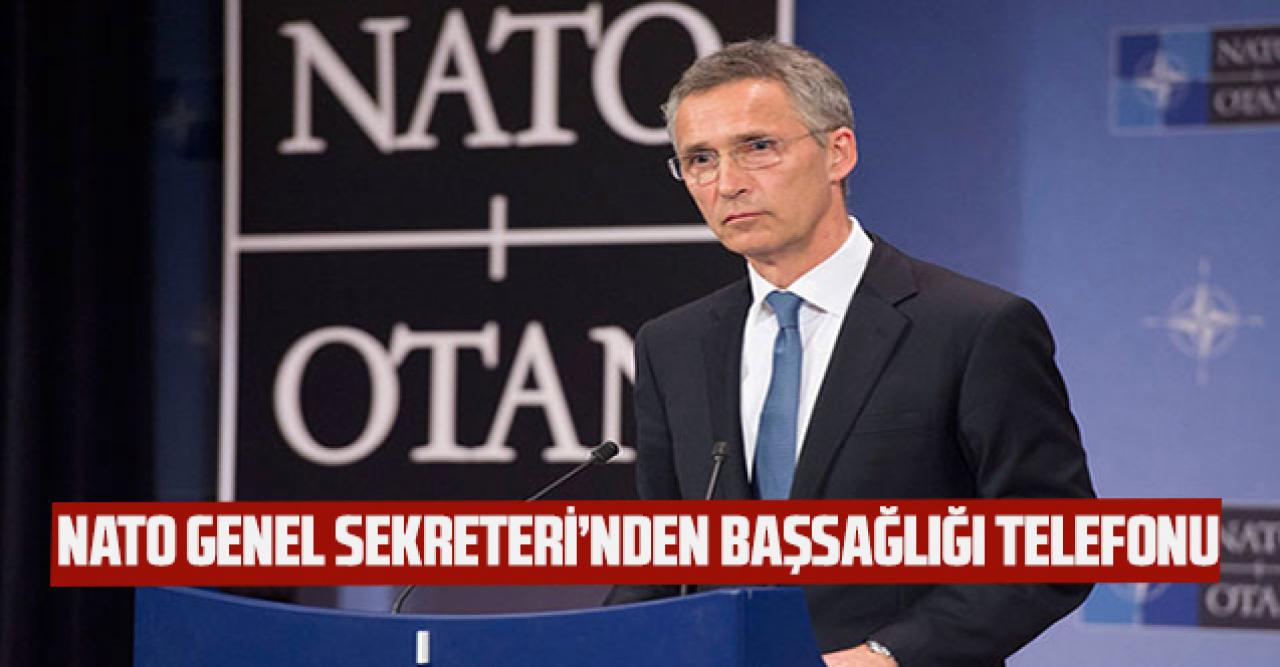 NATO Genel Sekreteri'nden başsağlığı telefonu