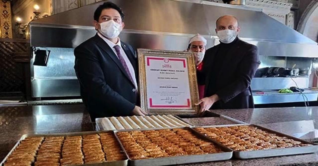 Erzurum'a has baklava coğrafi işaret belgesi aldı: 'Şeker hastaları güvenle tüketebilir'