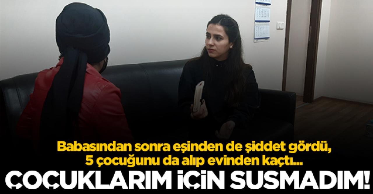 Çocuklarım için susmadım!