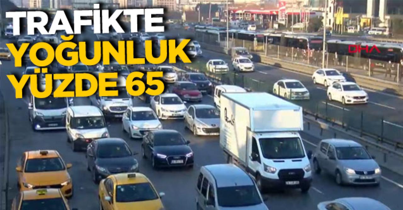 İstanbul'da hafta yüzde 65 yoğunlukla başladı