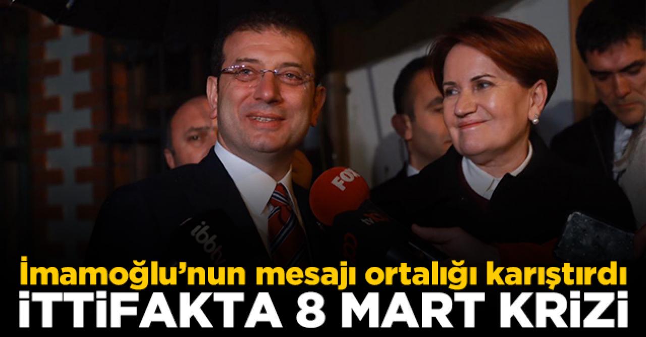 İttifakta 8 Mart krizi!