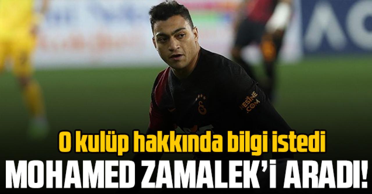 Mostafa Mohamed Zamalek'i arayarak o kulübü sordu!