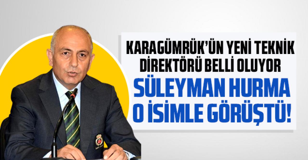 Fatih Karagümrük'te yeni teknik direktör belli oluyor! Süleyman Hurma Şota Arveladze ile görüştü