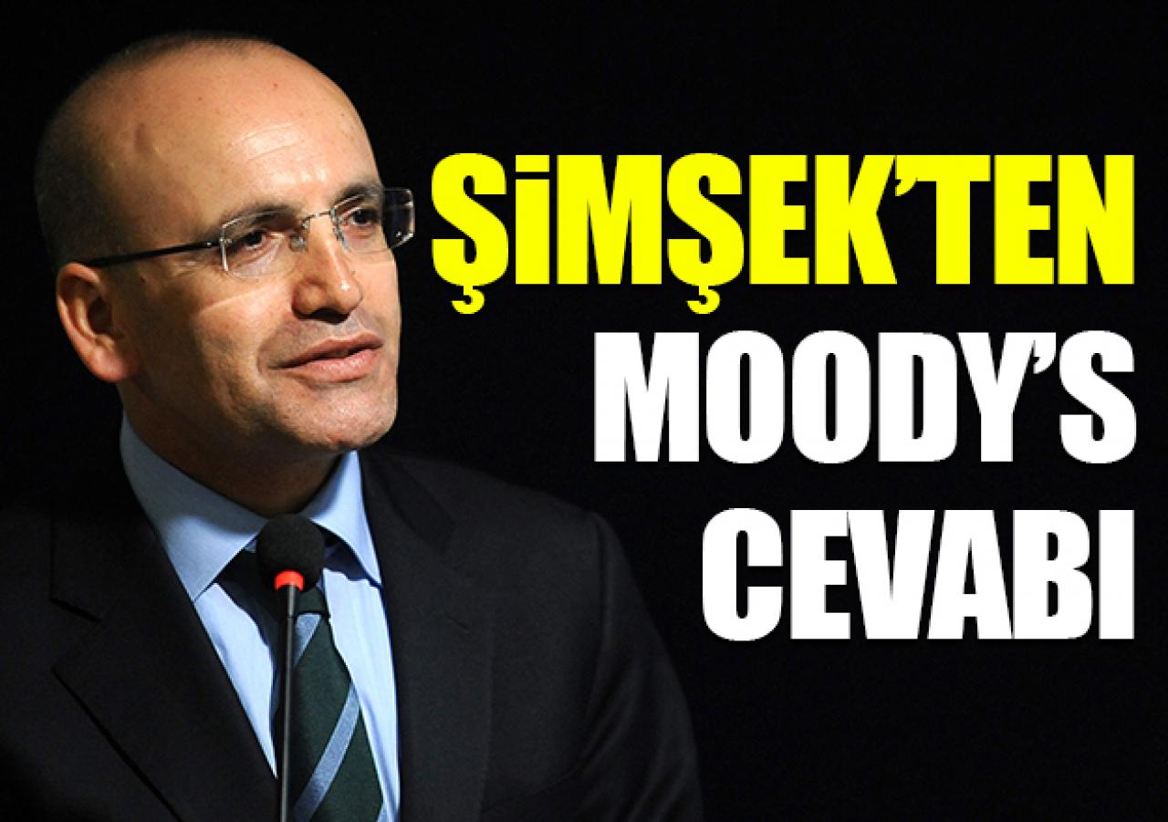 Mehmet Şimşek'ten Moody's cevabı