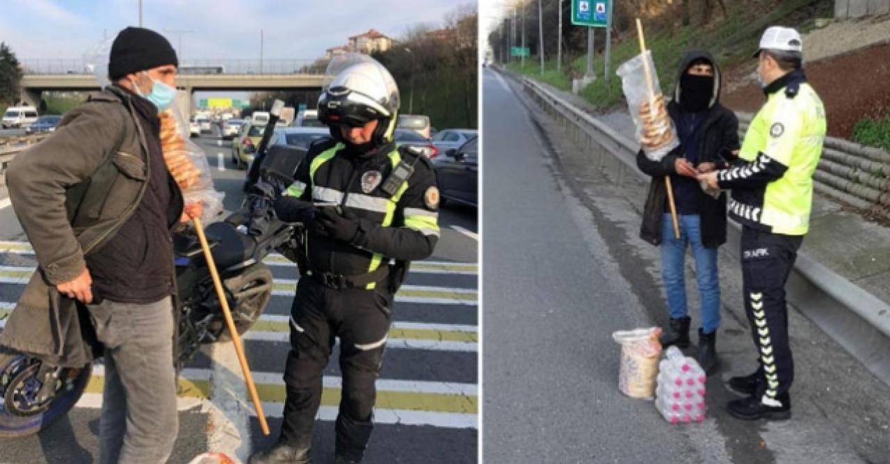 İstanbul'da karayollarında seyyar satıcılık yapanlara cezalar yağdı