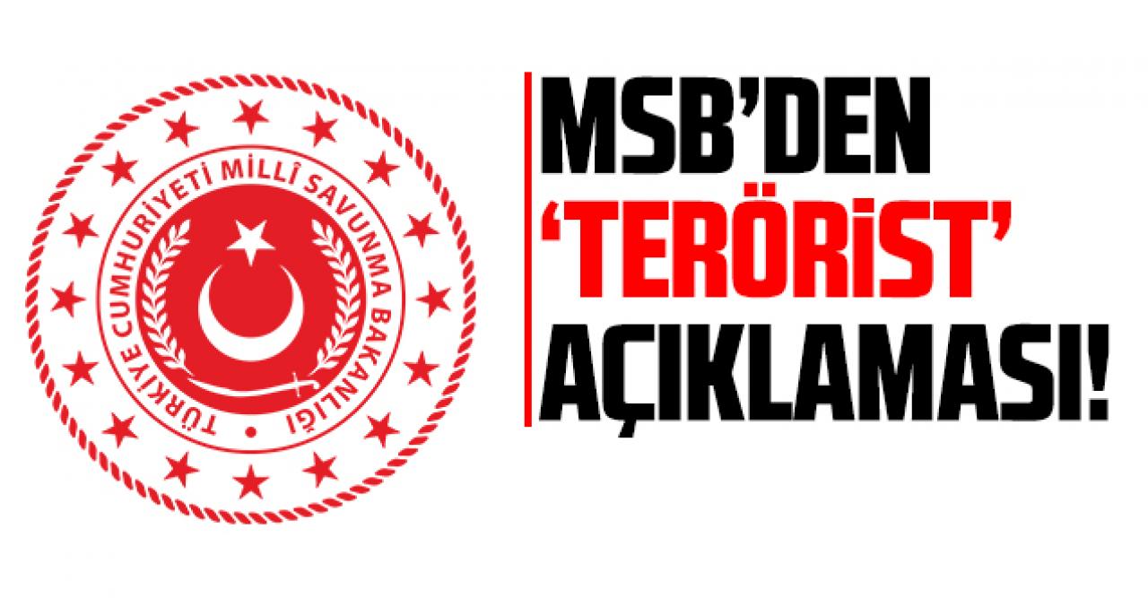 MSB: 'Barış Pınarı bölgesinde teröristler saldırıda bulundu'