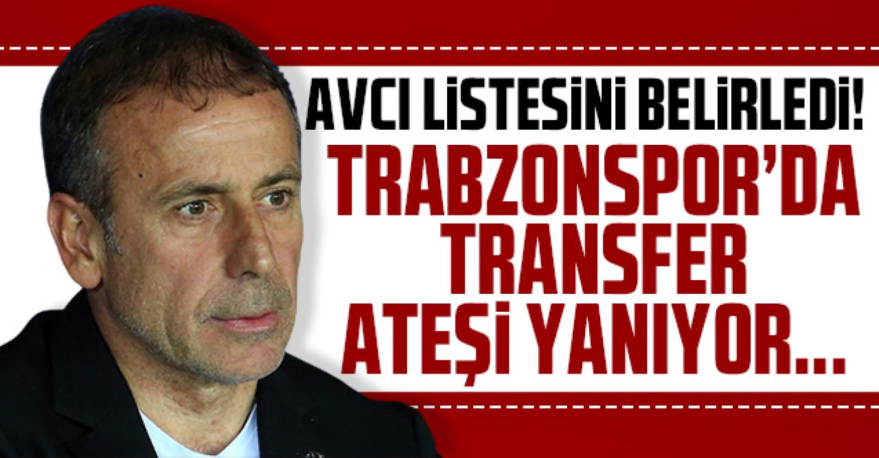 Abdullah Avcı istesini belirledi! Trabzonspor'da transfer mesaisi başlıyor