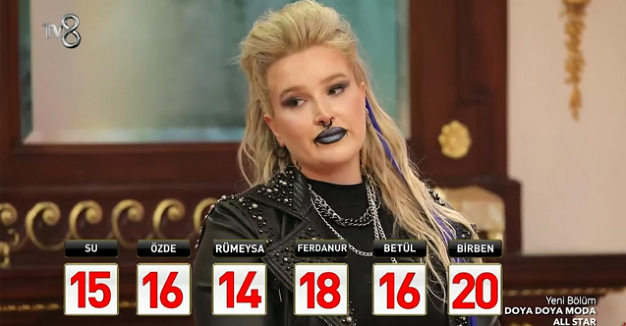 Doya Doya Moda All Star 25 Mart Perşembe puanları | Doya Doya Moda'da kim birinci oldu?