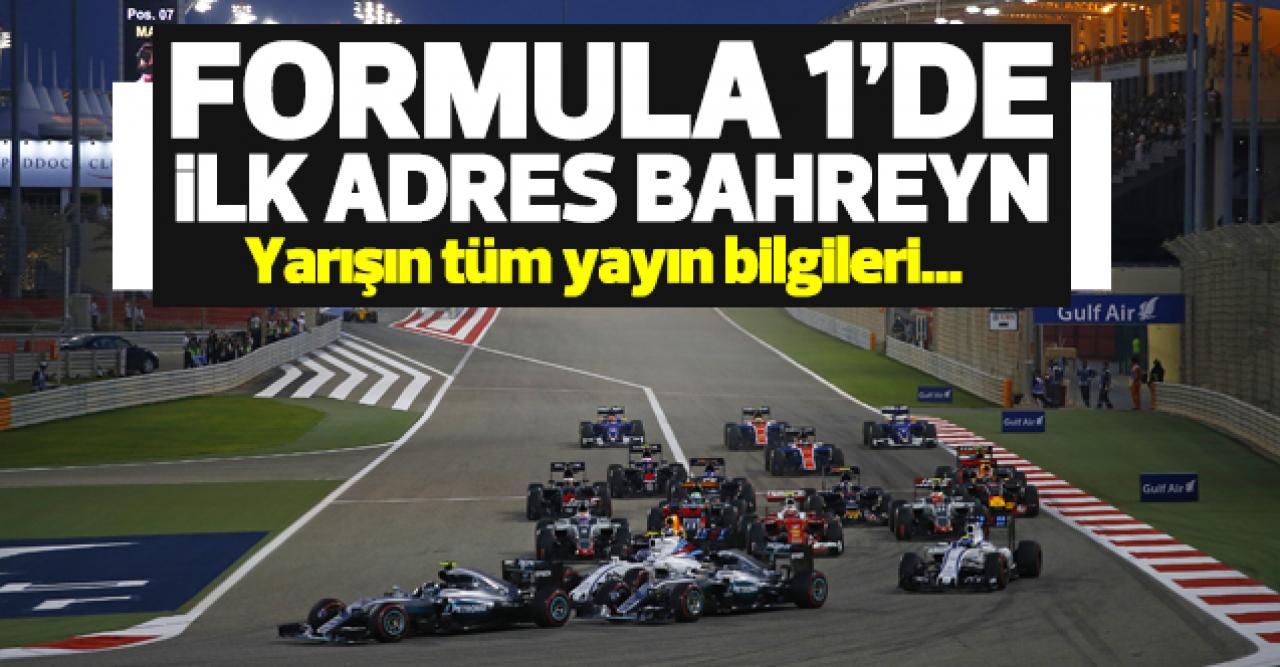 2021 Formula 1 (F1) Bahreyn Grand Prix'i (yarışı), antrenman ve sıralama turları saat kaçta ve hangi kanalda?