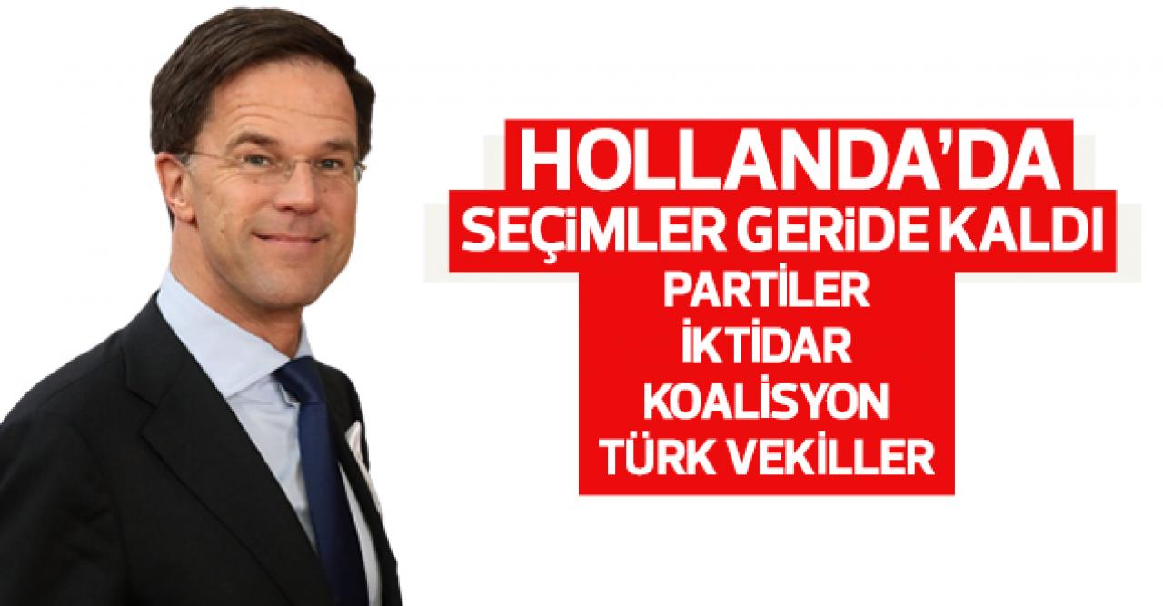 Hollanda seçimleri geride kaldı