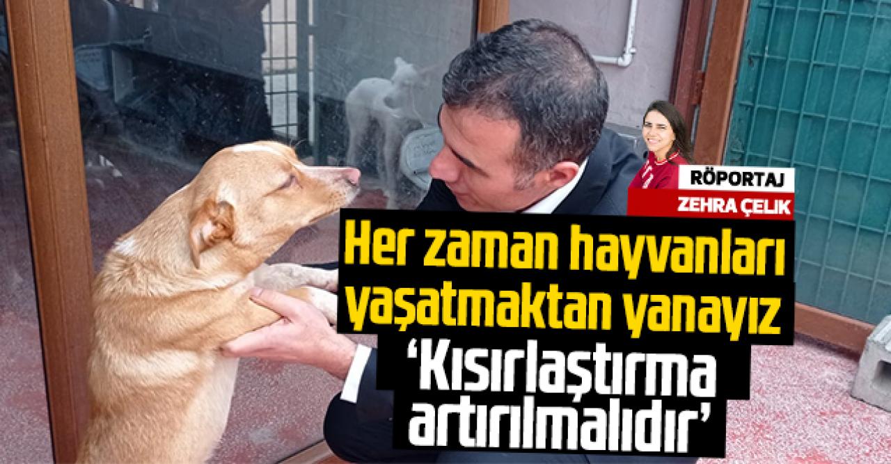 Esenyurt Belediyesi Veteriner İşleri Müdürü Halil Çalış: Her zaman hayvanları yaşatmaktan tarafız