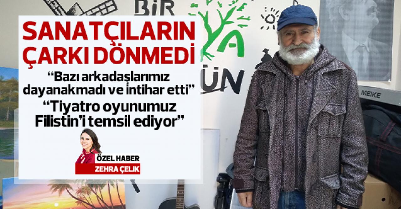 Sanatçıların çarkı dönmedi