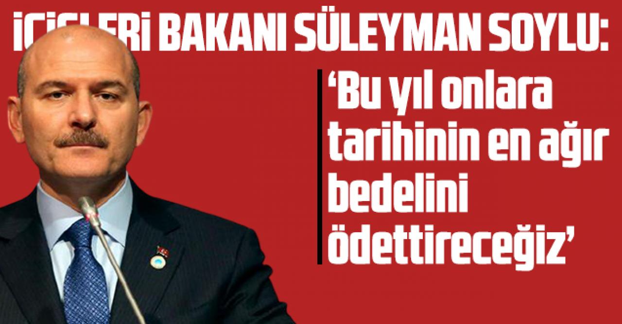 Bakan Süleyman Soylu: 'PKK'nın yurt içindeki silahlı eleman sayısı 300'ün altına düştü'