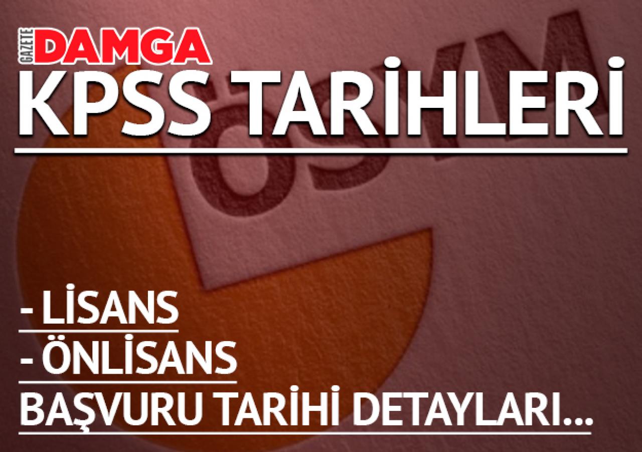 KPSS Geç Başvurular ne zaman yapılacak? ÖSYM'den tarih açıklaması