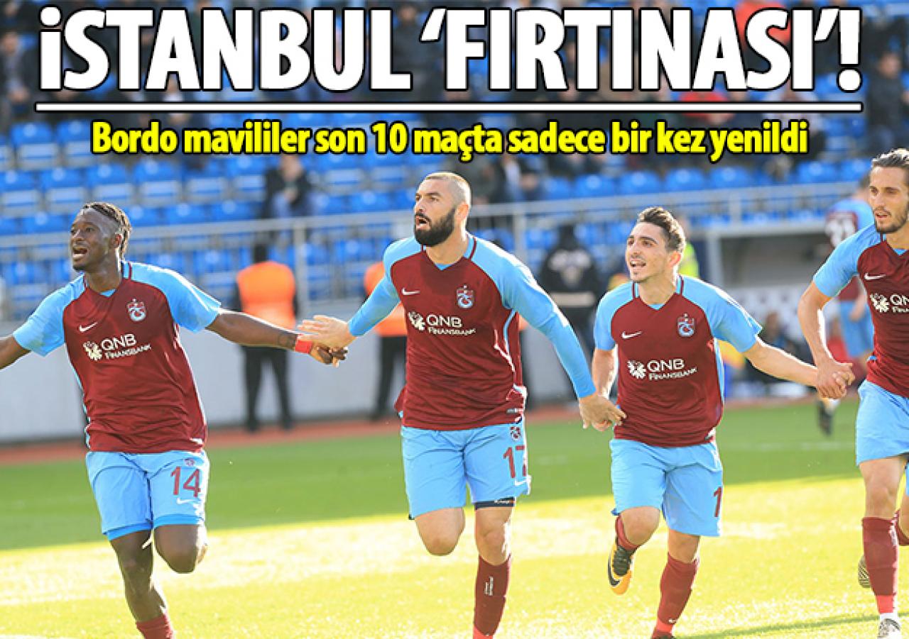 Trabzonspor'un İstanbul fırtınası!