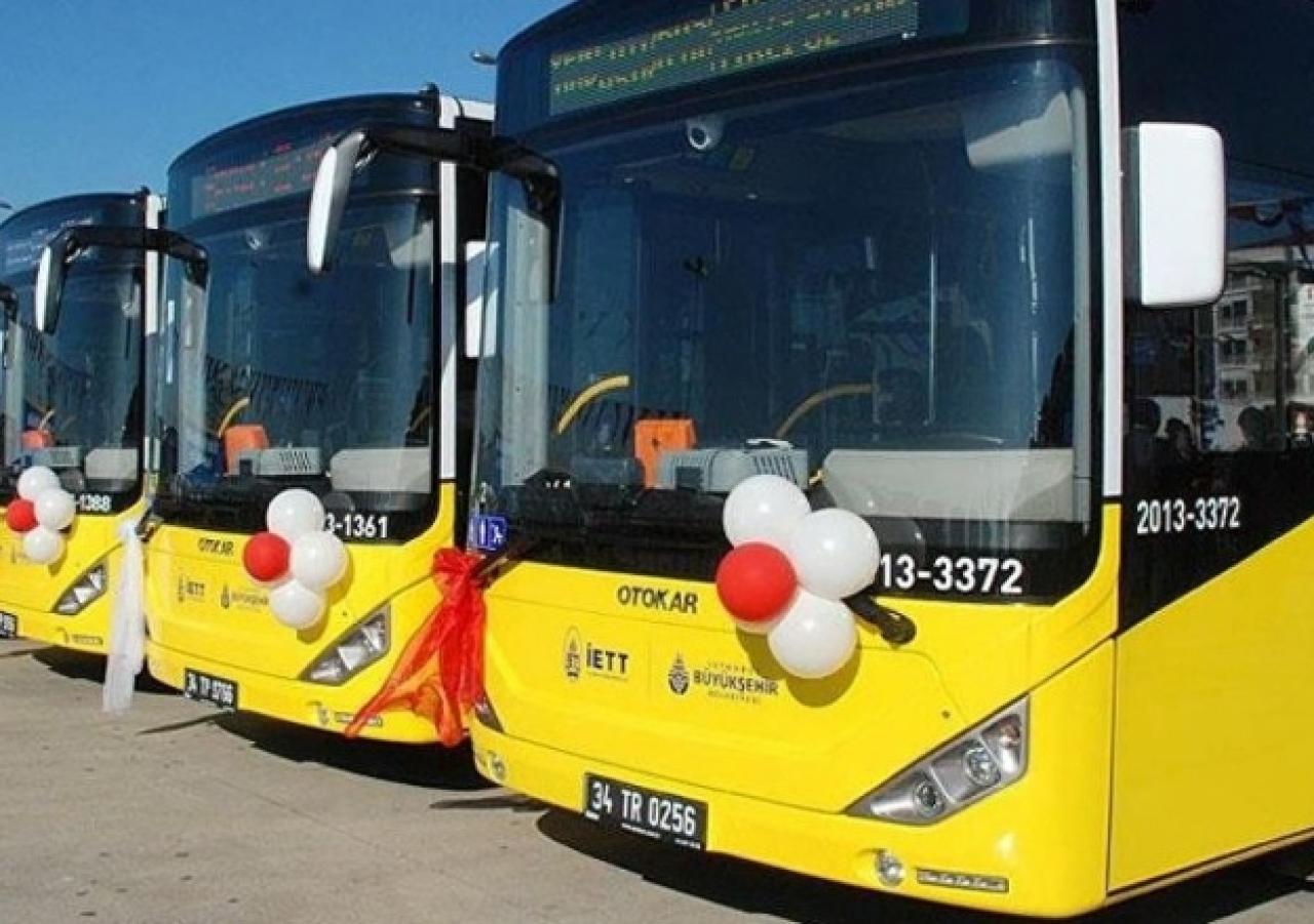 İETT'ye 375 yeni otobüs