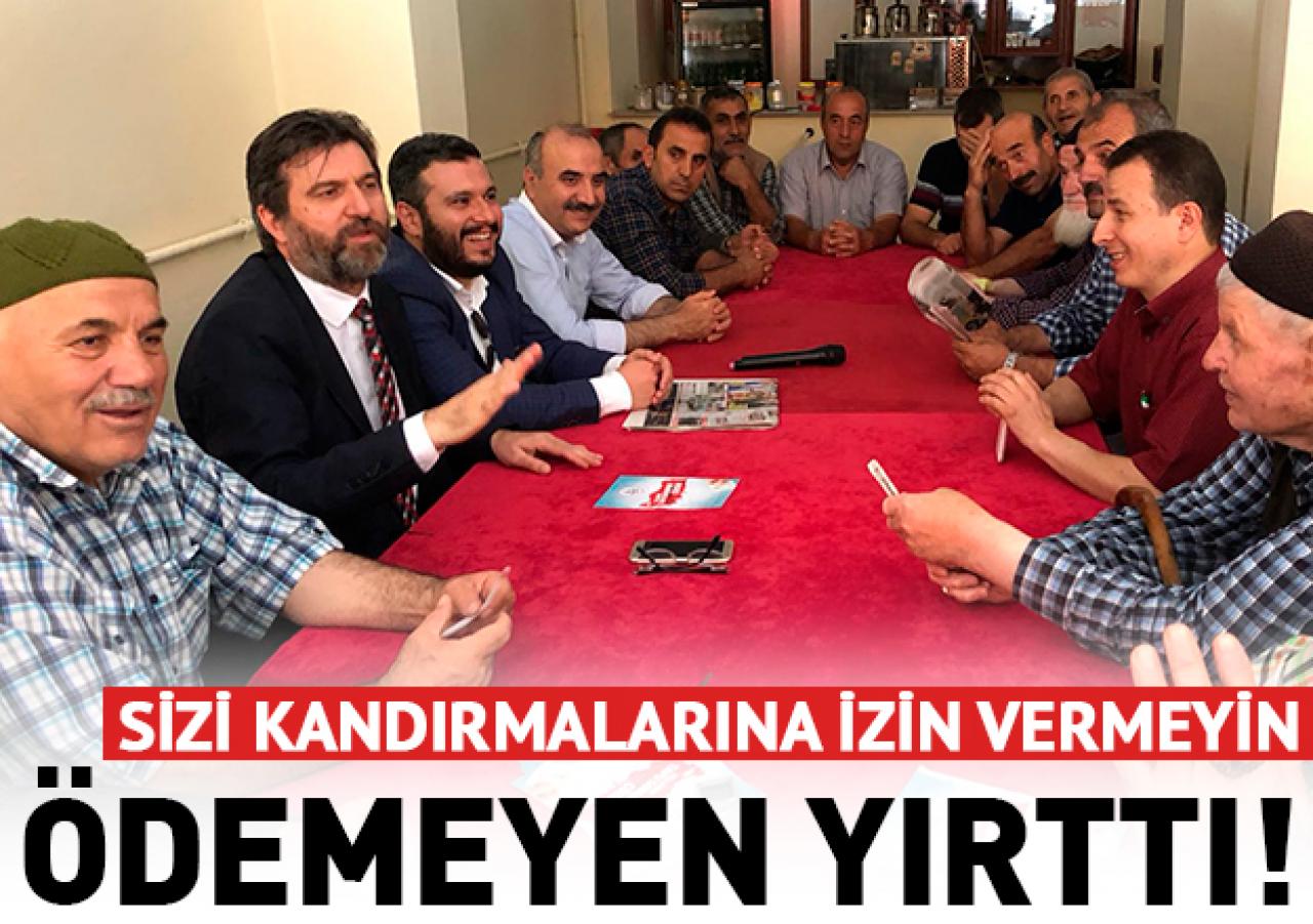 Ödemeyen yırttı!