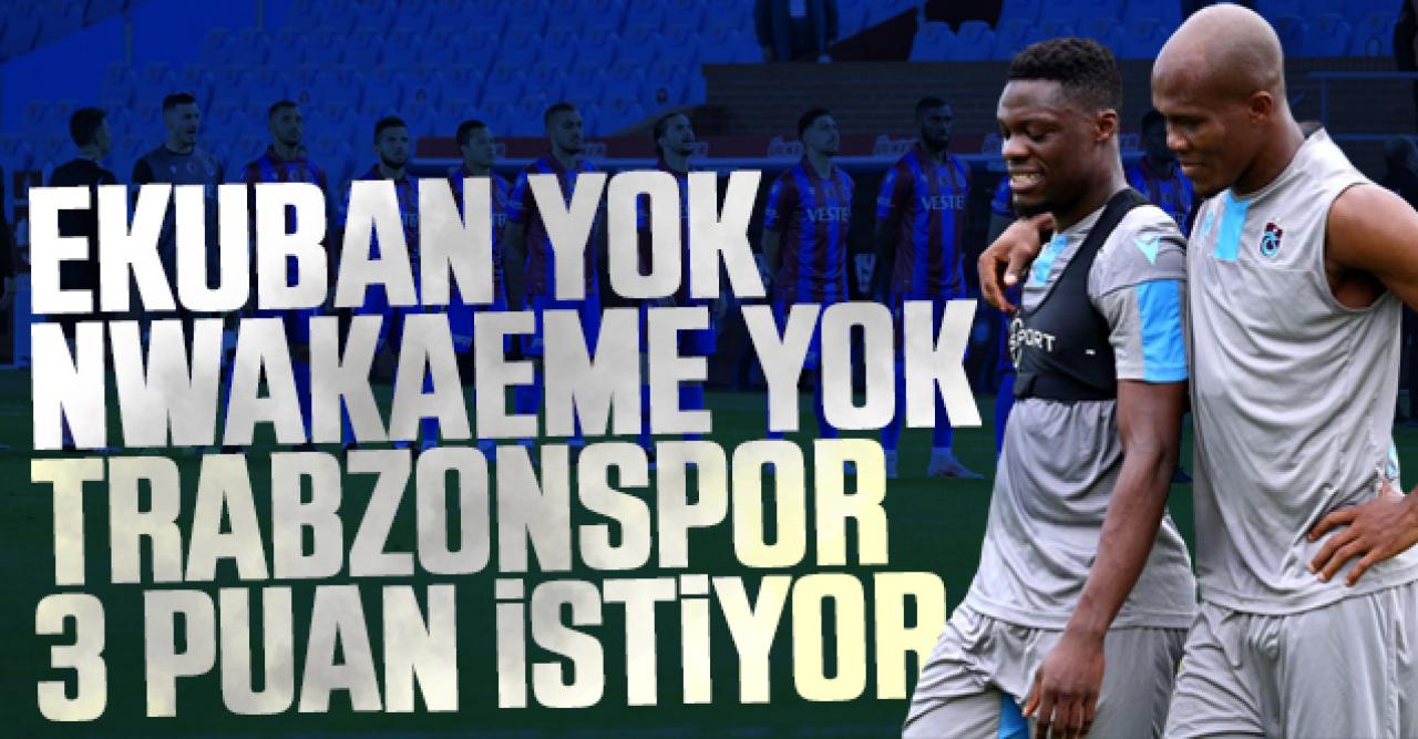 Nwakaeme ve Ekuban yok! Trabzonspor'un rakibi Rizespor