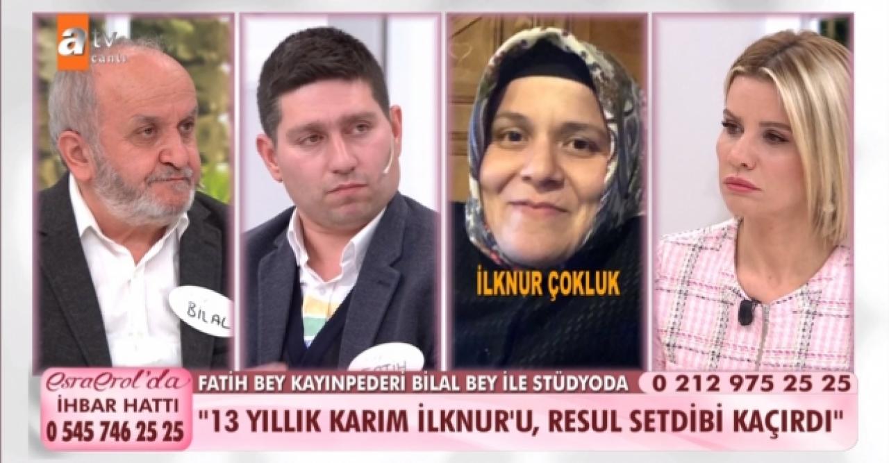 Esra Erol'da Fatih Çokluk ve eşi İlknur Çokluk kimdir? Resul Setdibi onu kaçırdı mı