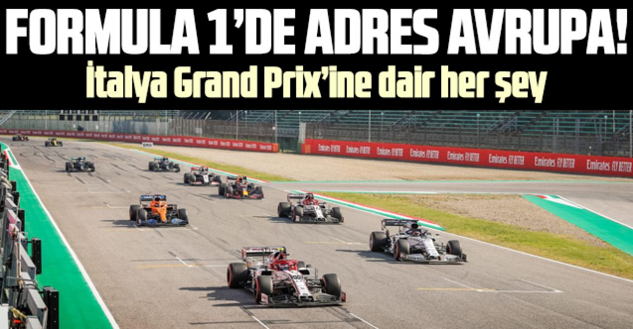 2021 Formula 1 (F1) İtalya GP yarışı antrenman ve sıralama turları canlı izle | S Sport canlı izle