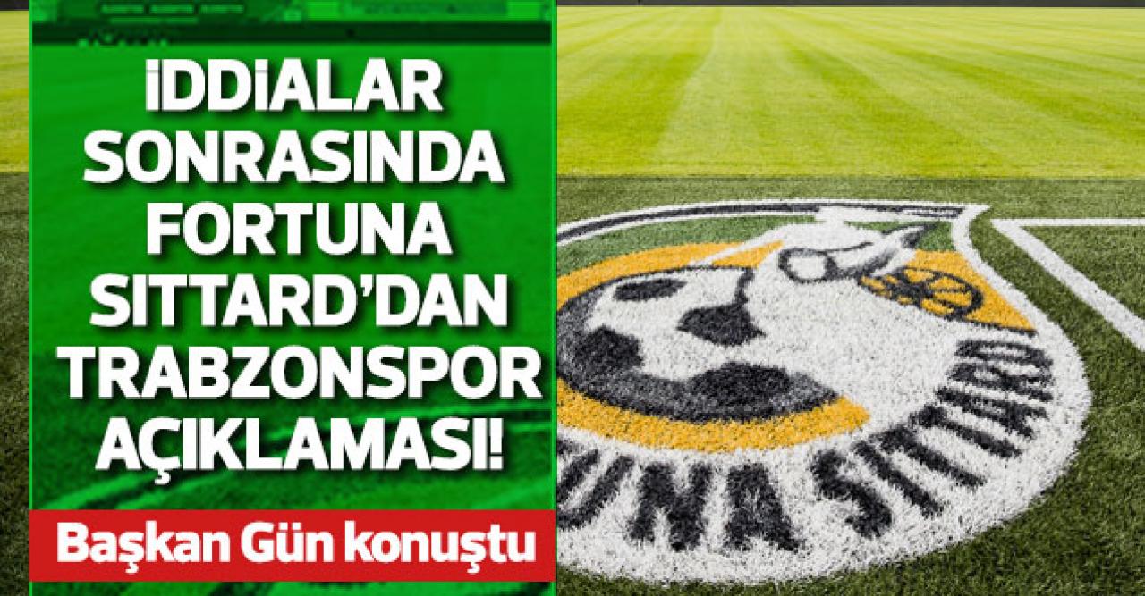 Fortuna Sittard Başkanı Işıtan Gün'den  Trabzonspor iddialarına yanıt