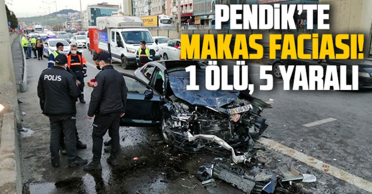 Pendik'te makas faciası: 1 ölü, 5 yaralı