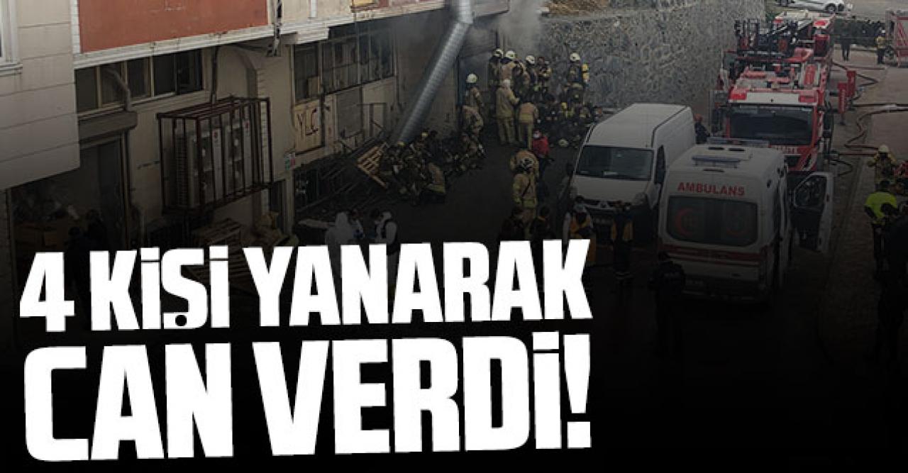 4 kişi yanarak can verdi