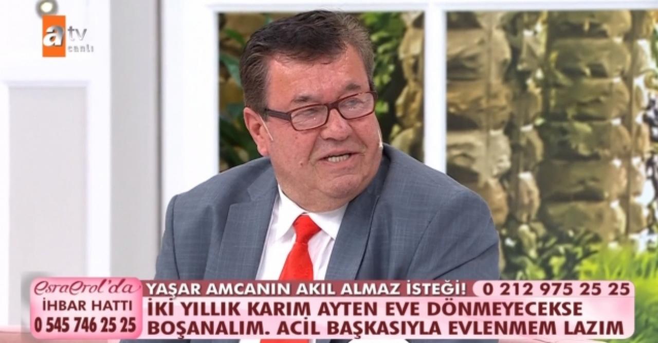 Esra Erol'da Yaşar Ertürk kimdir? Evlendiği Ayten Ertürk onu terk etti!