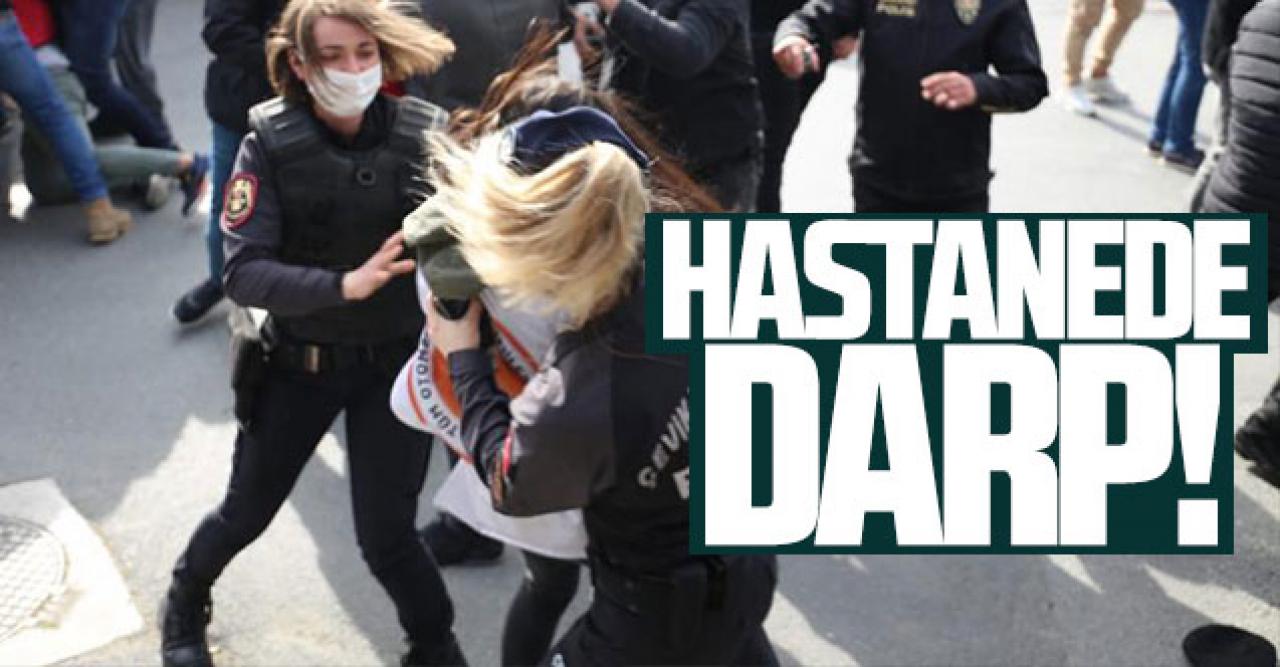 Hastanede darp!