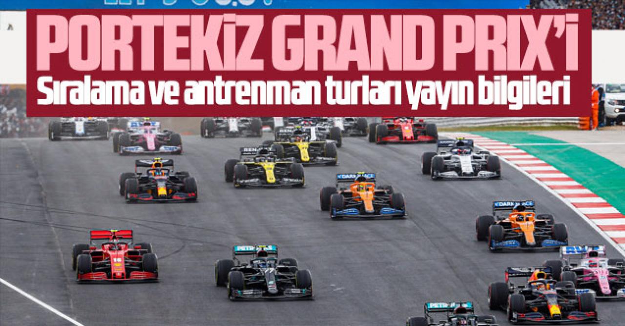 2021 Formula 1 (F1) Portekiz GP yarışı antrenman ve sıralama turları canlı izle | S Sport canlı izle