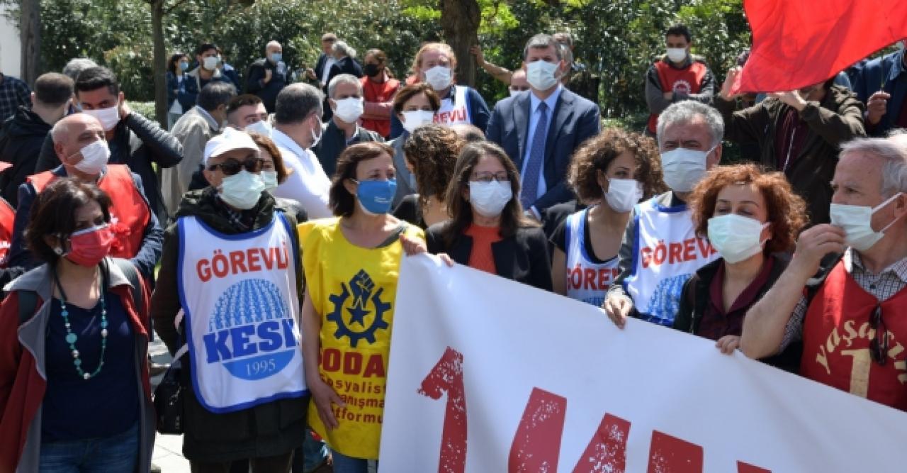 Kadıköy işçileri andı