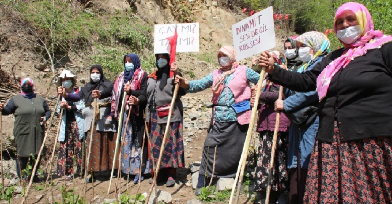 Rize'de valilik şirketin yanında!