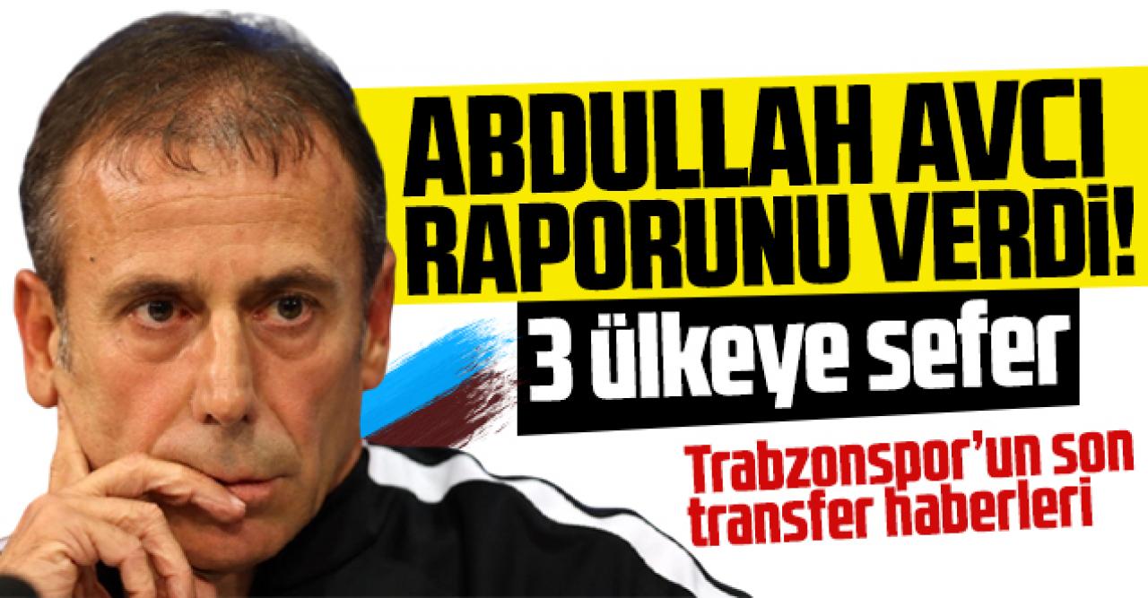 11 Mayıs Salı Trabzonspor transfer haberleri... İspanya, İtalya ve İngiltere seferleri!