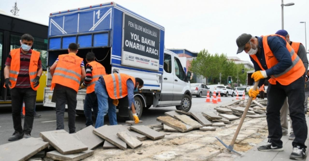 Esenyurt'ta bulvara cep şerit yapılıyor