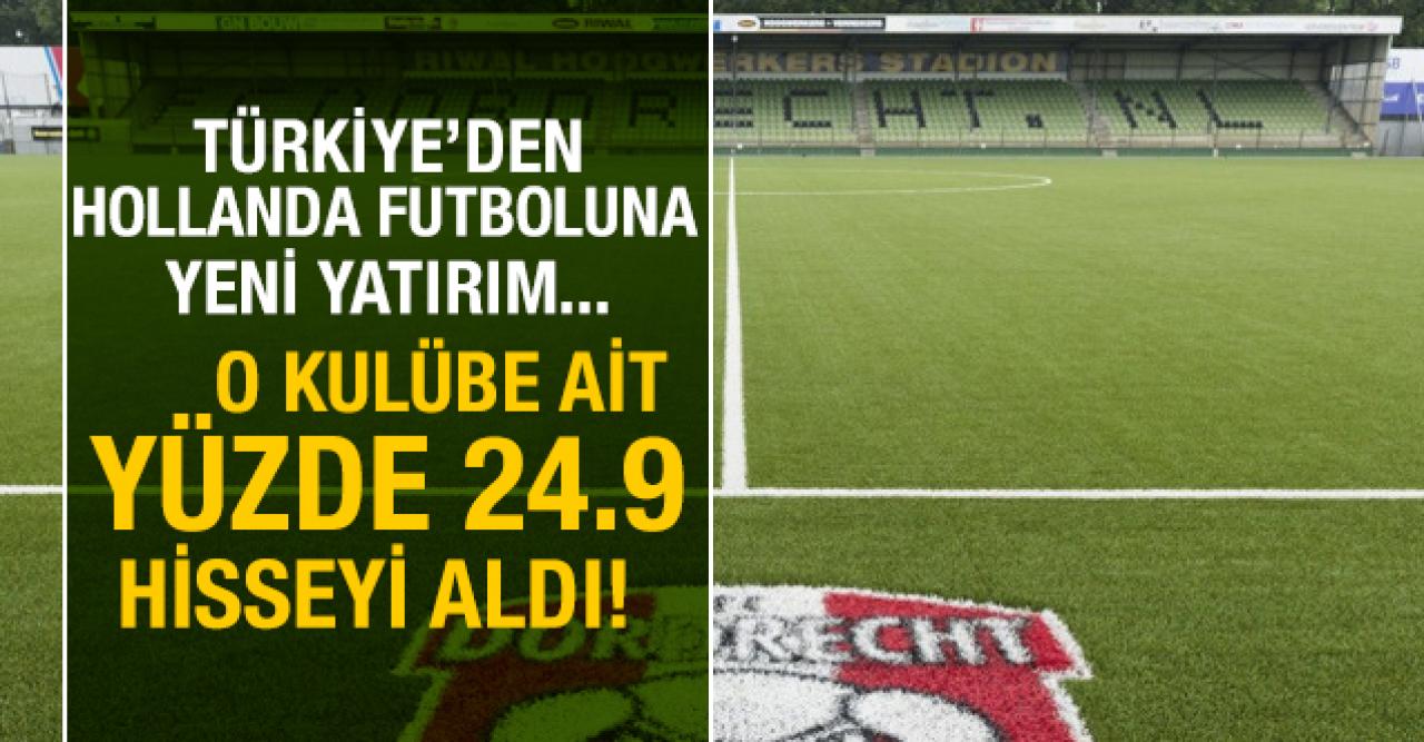 Hollanda futboluna yeni yatırım: Türk iş adamı FC Dordrecht'e ortak oldu! Barış Hocaoğlu kimdir?