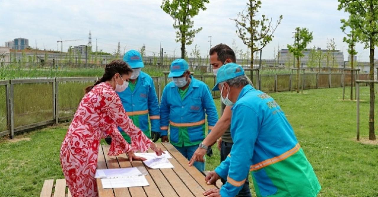 Başakşehir’de doğaya dokunan sihirli eller unutulmadı