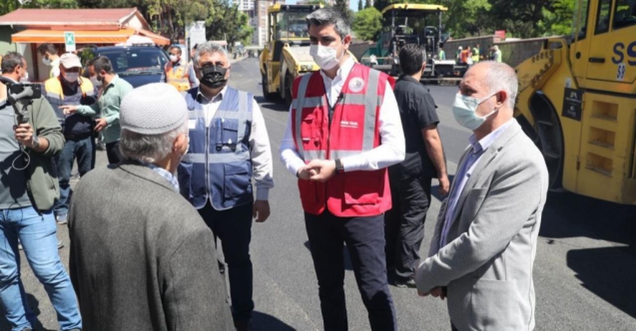 Kartal'da üst yapı çalışmaları başladı