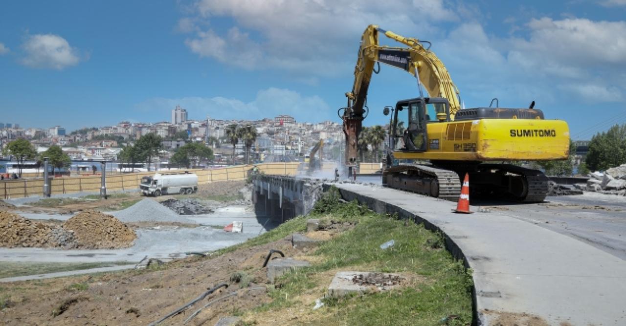 Unkapanı yıkılıyor