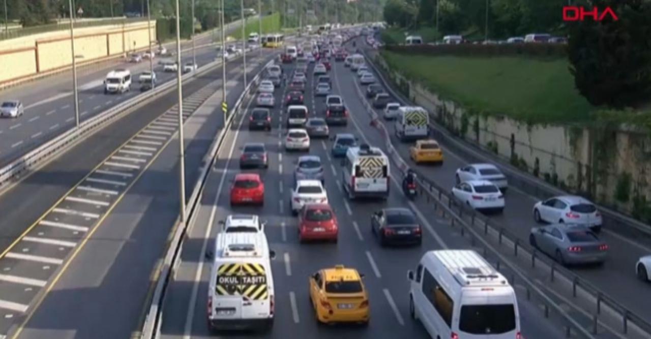 15 Temmuz Şehitler Köprüsü'nde trafik yoğunluğu